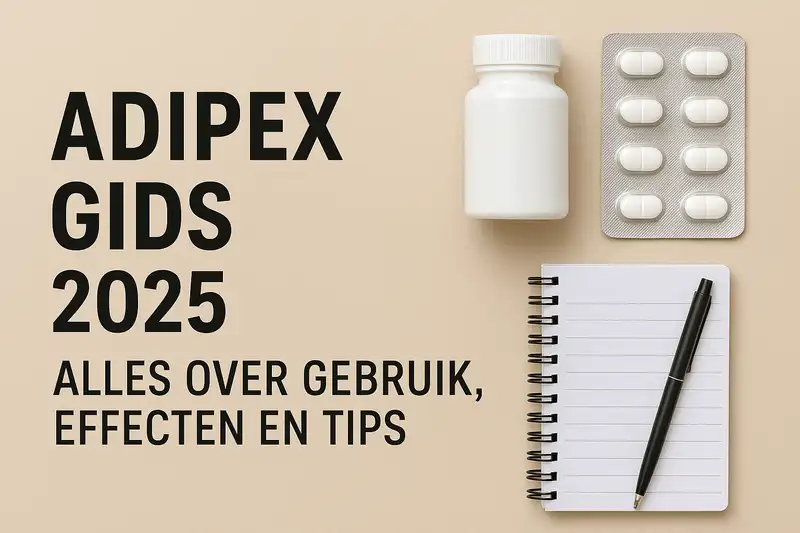 Adipex en phentermine met uitleg over werking, risico's en beschikbaarheid