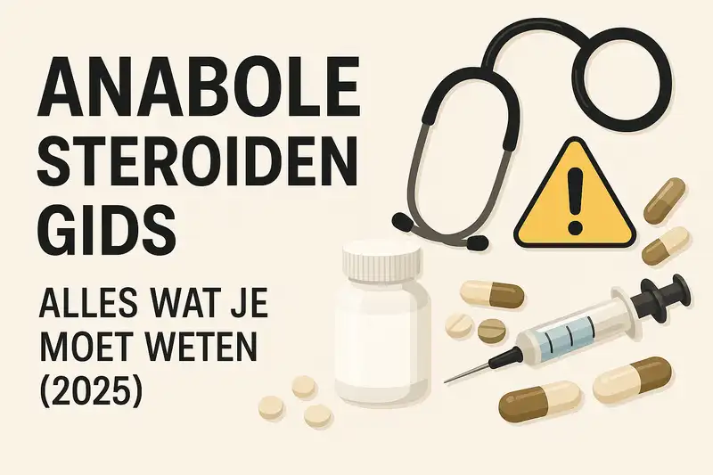 Anabole steroiden met uitleg over werking, gezondheidsrisico's en doping