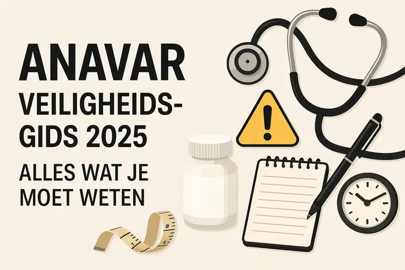 Anavar of oxandrolon met uitleg over werking, risico's en wetgeving