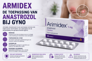 Home 10 Armidex De toepassing van Anastrozol bij Gyno