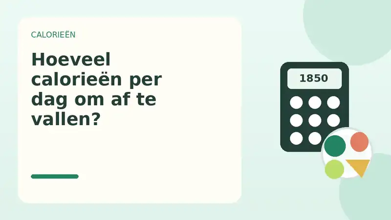 Caloriearme gezonde maaltijd voor een haalbaar calorietekort bij afvallen